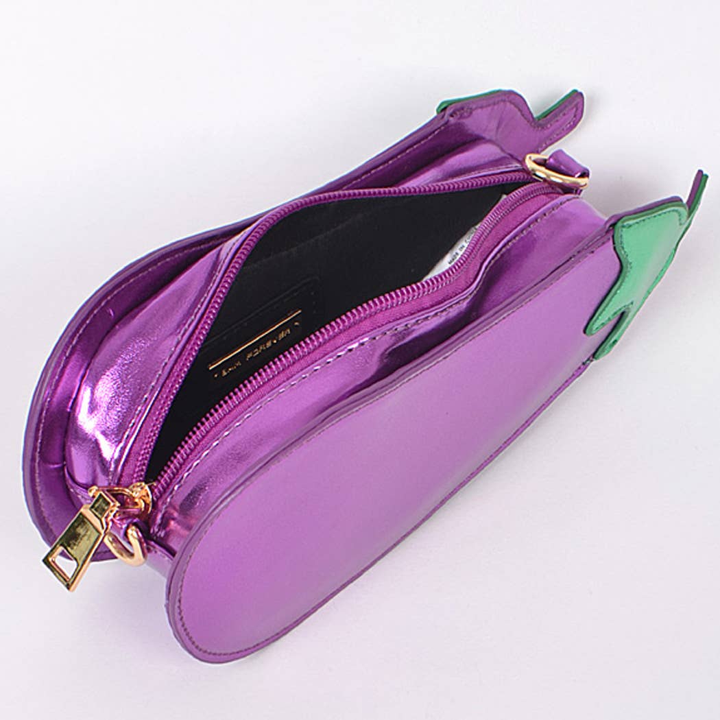 Eggplant Purse