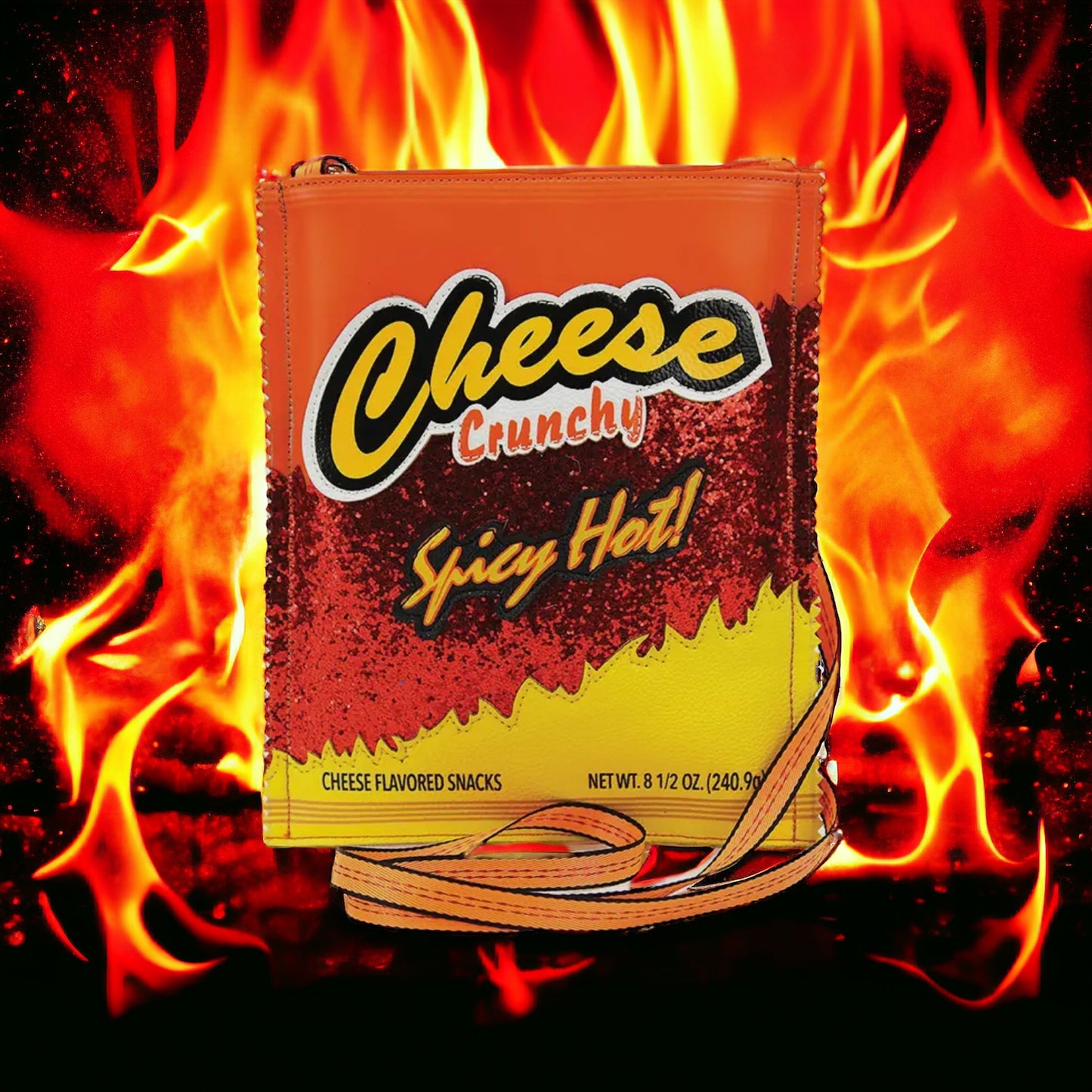 Cheesy Crunch Crossbody Bag