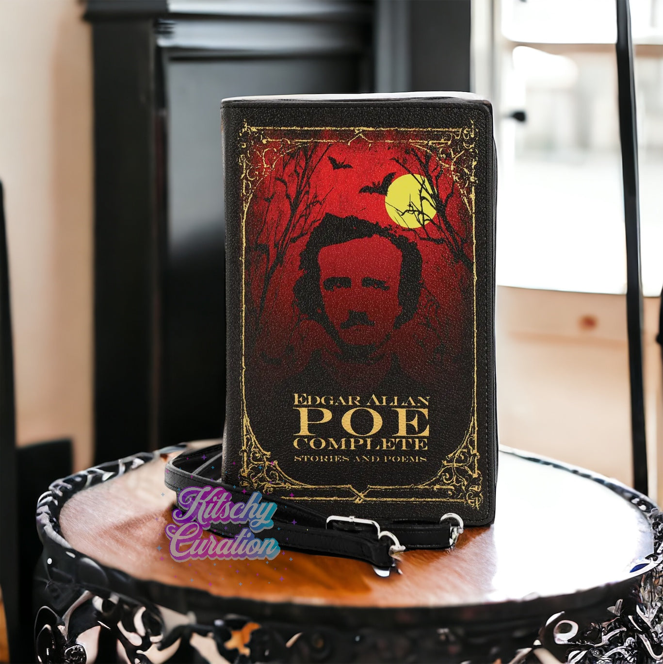 Edgar Allen Poe Book Purse