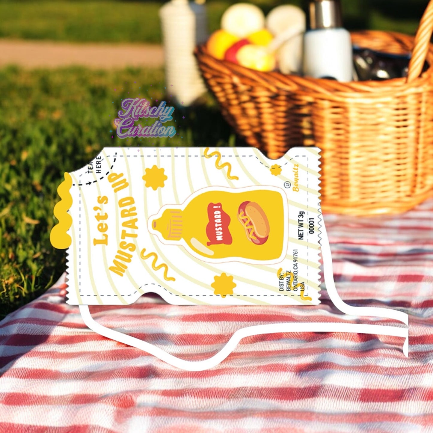 Mustard Packet Crossbody