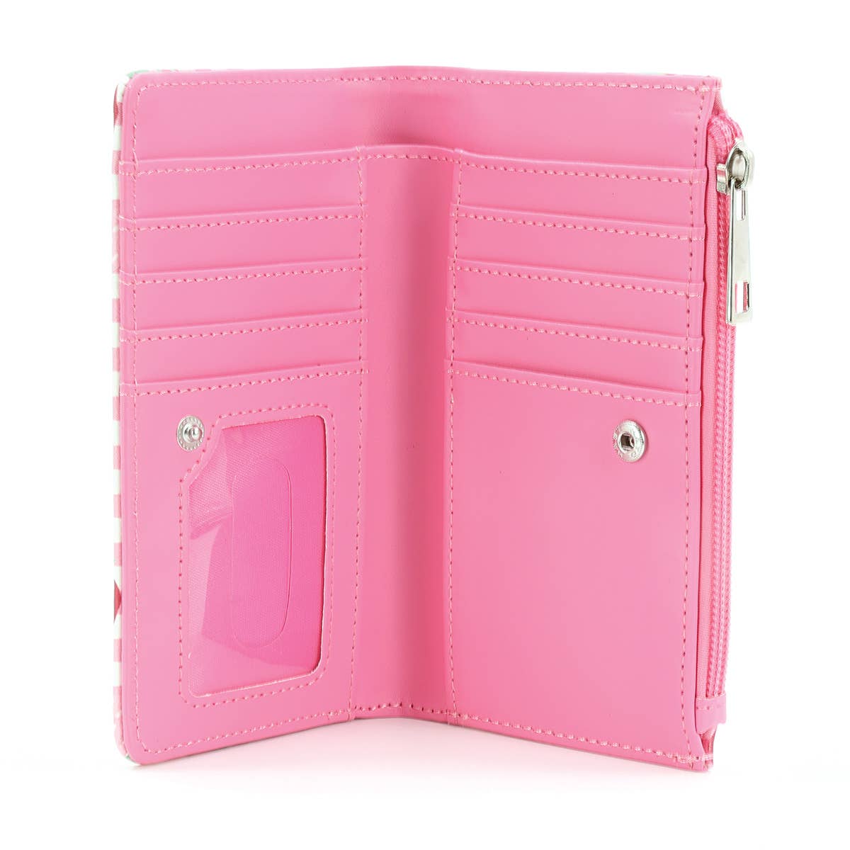 Strawberry Gingham Repeat Wallet