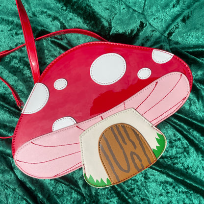 Mushroom House Purse