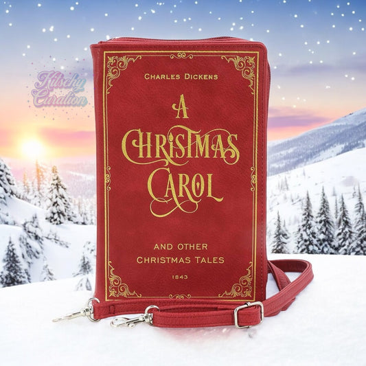 A Christmas Carol Book Purse