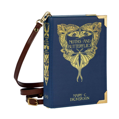 Moths and Butterflies Book Purse