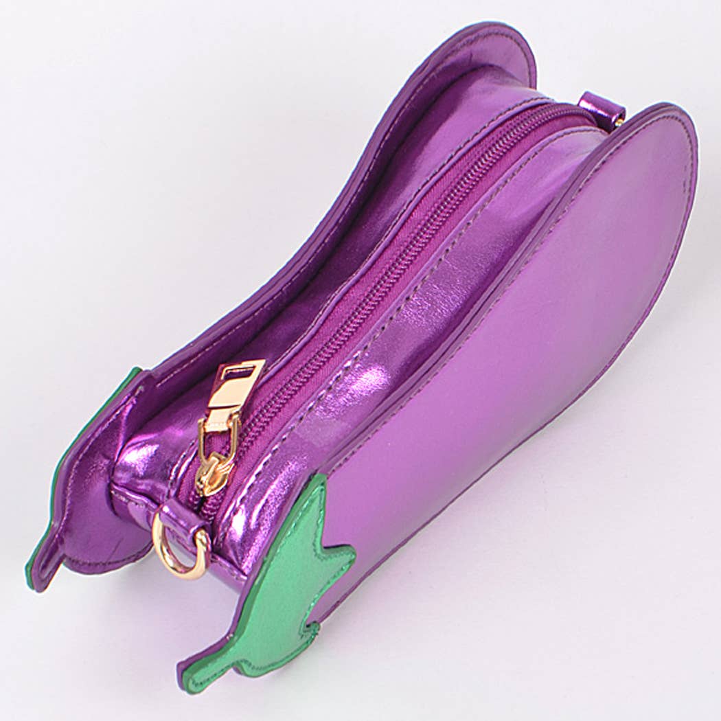 Eggplant Purse