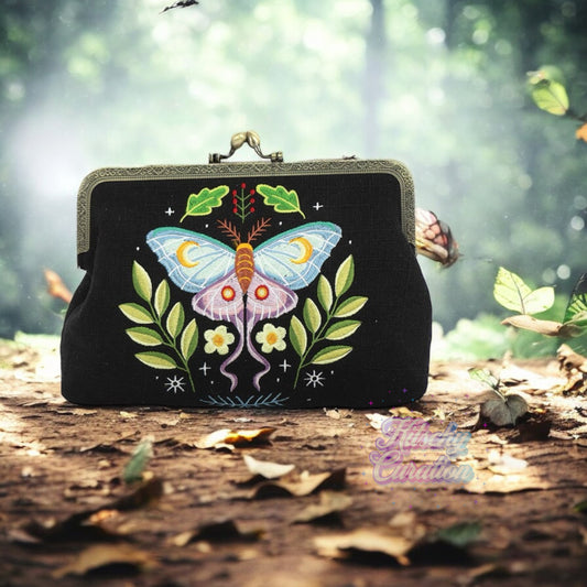 Butterfly Vintage Kisslock Bag