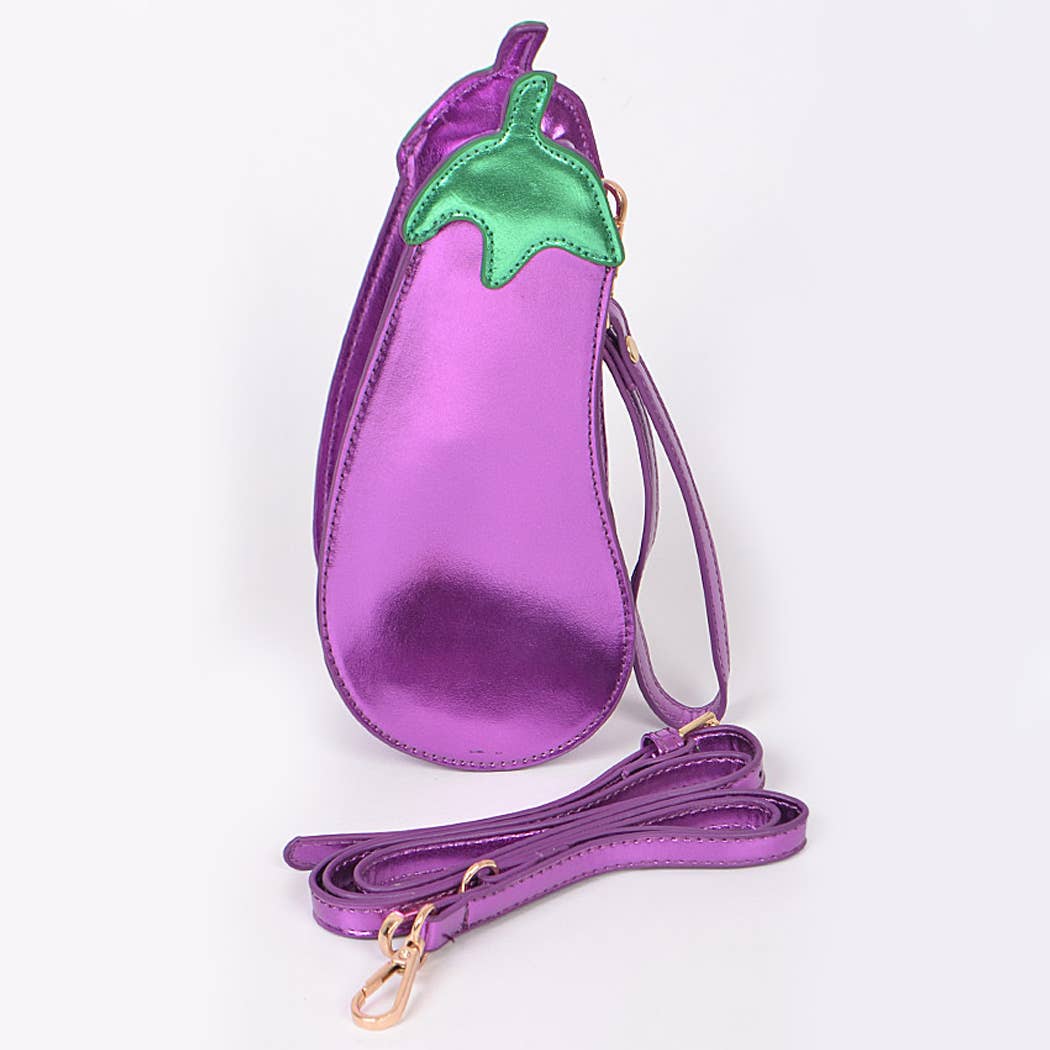 Eggplant Purse