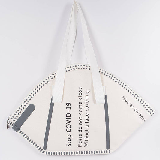 Mask Large Tote Bag