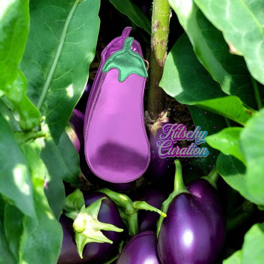 Eggplant Purse