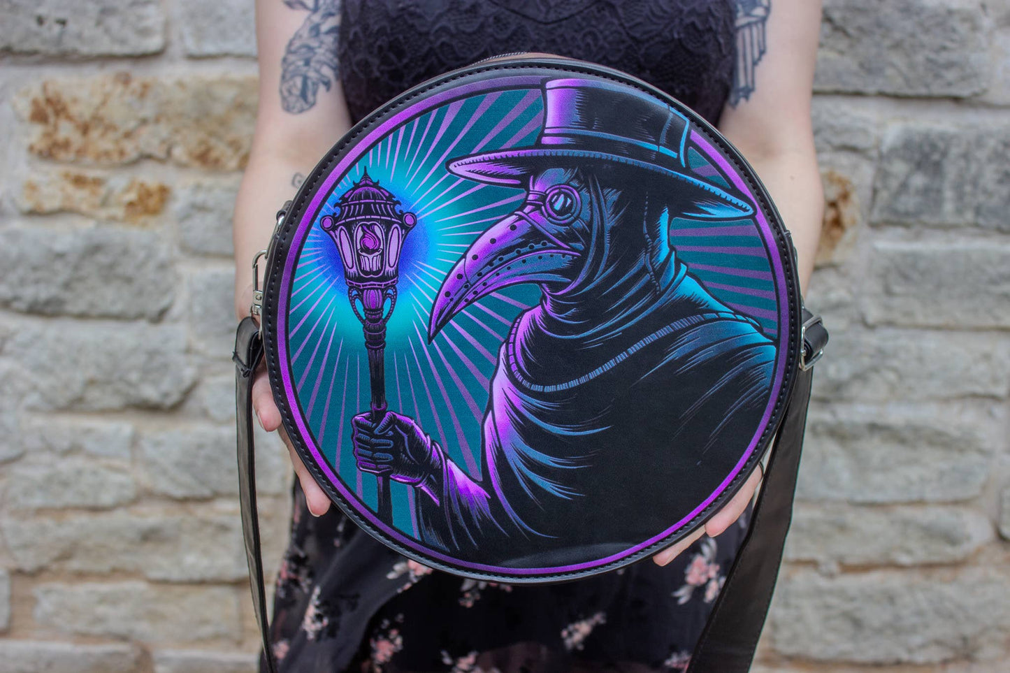 Plague Dr. Crossbody Purse