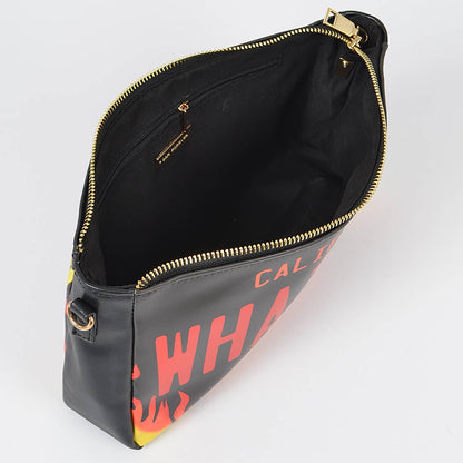 WHATEVR Fire License Plate Purse