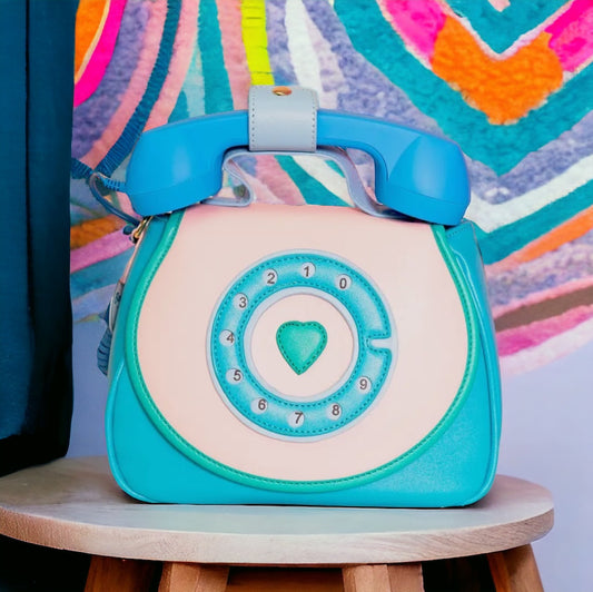 Ring Ring Phone
Convertible Handbag - Mermaizing Blue