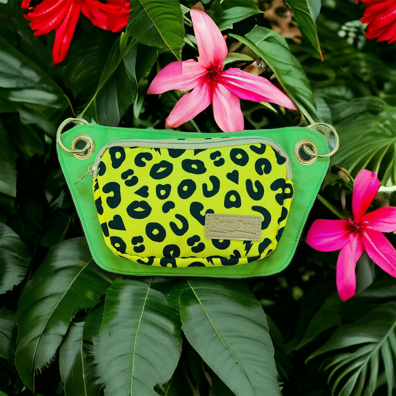 Electric Leopard Lisa Convertible Bag