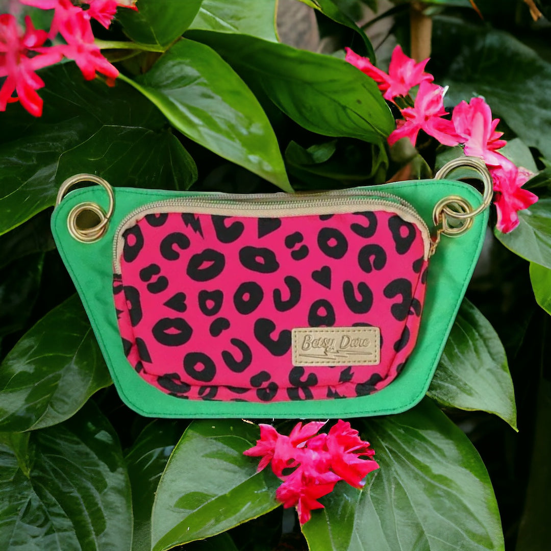 Electric Leopard Lisa Convertible Bag