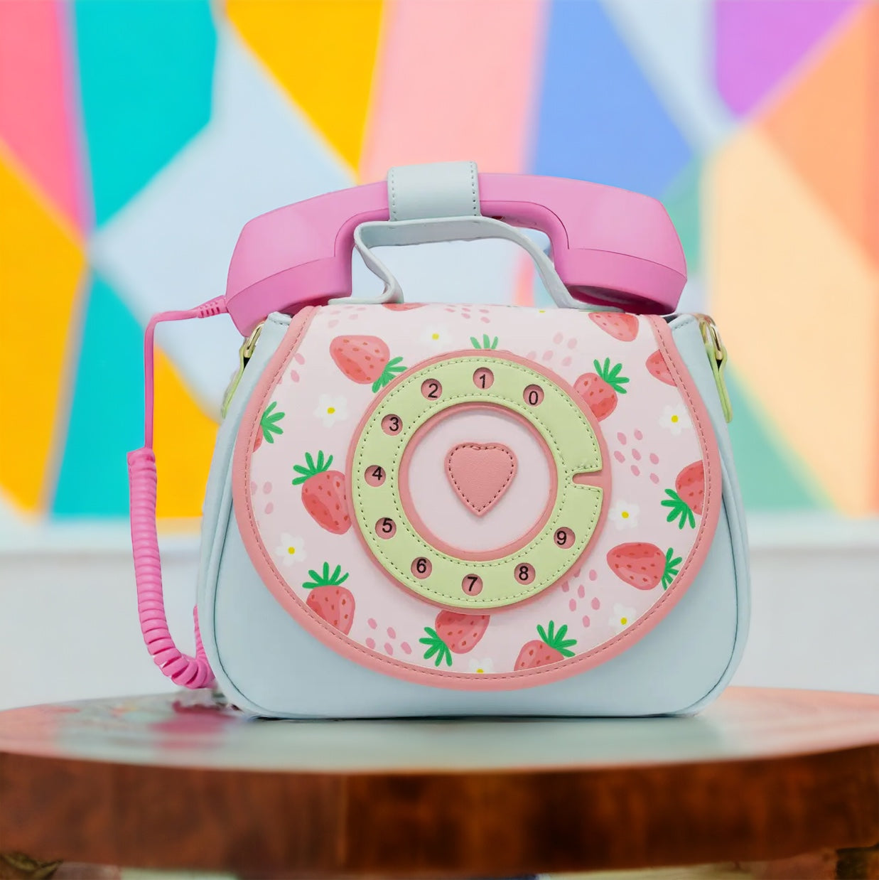 Strawberry Fields Ring Ring Phone Convertible Handbag