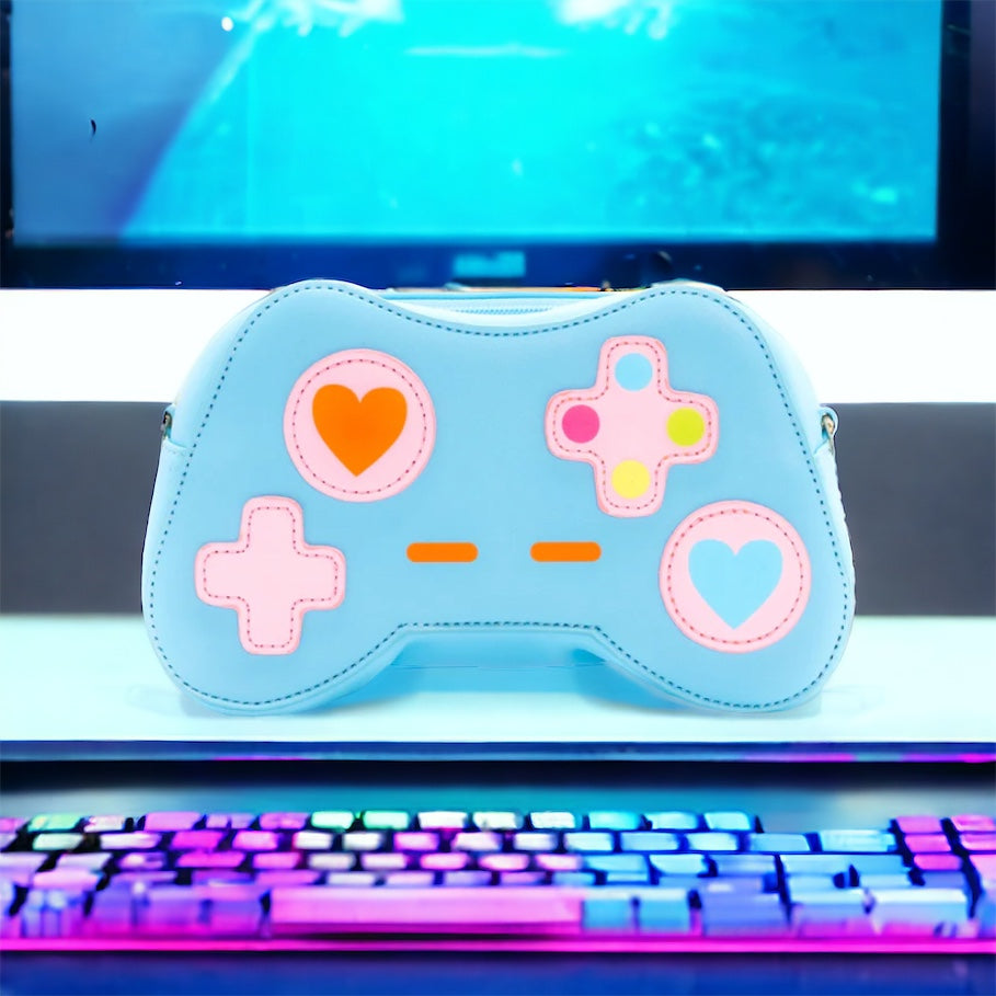 One More Level Game Controller Handbag