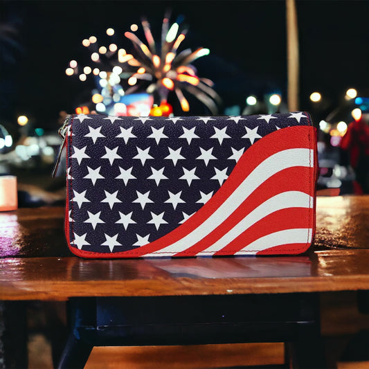 American Flag Wallet