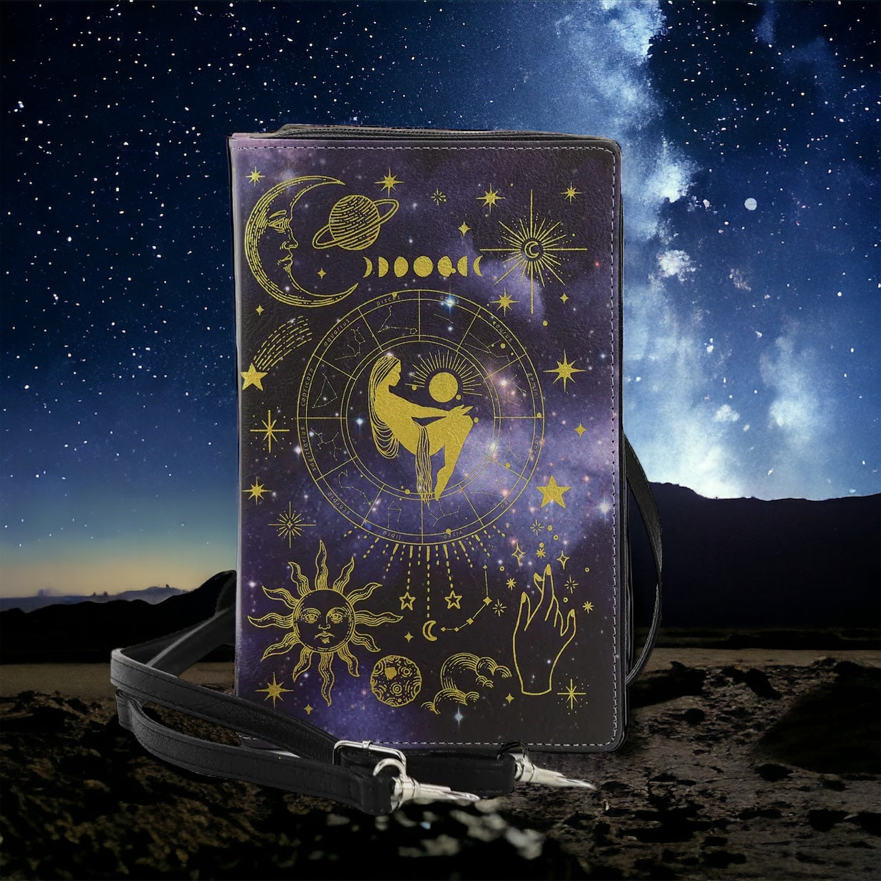 The Moon Child Book Purse