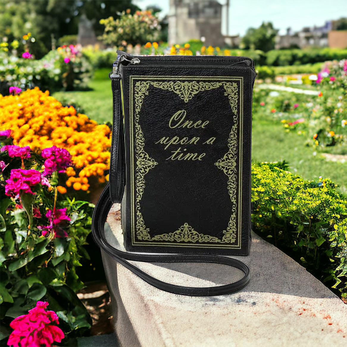 “Once upon a time” Book Purse