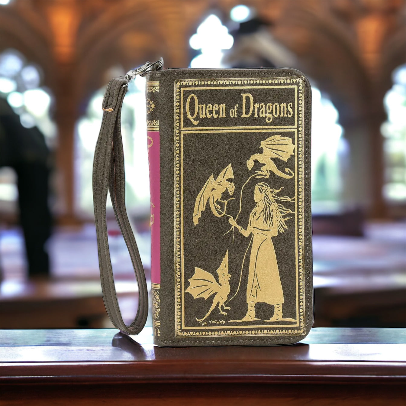 Queen of Dragons Book Wallet