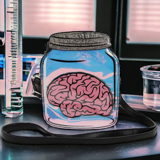 Brain in a Jar Crossbody