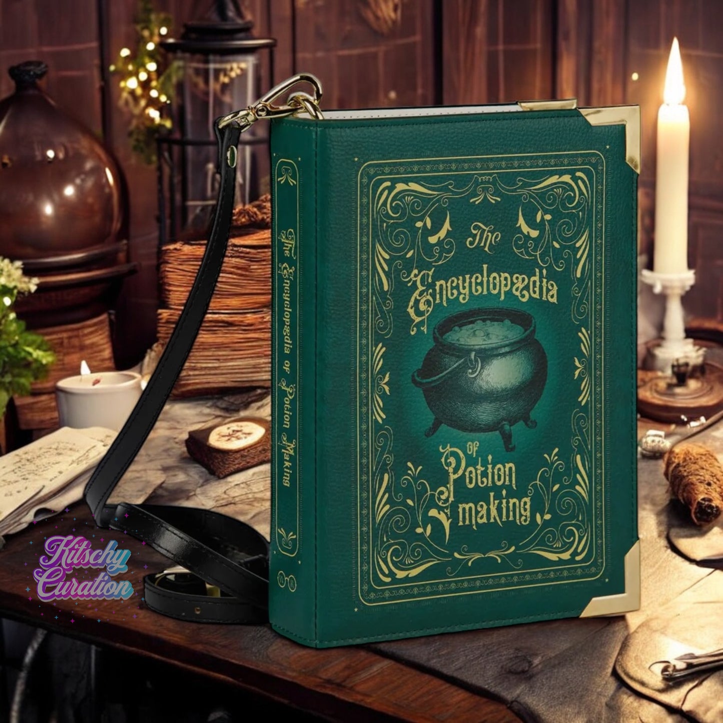 The Encyclopedia of Potion Making Book Purse