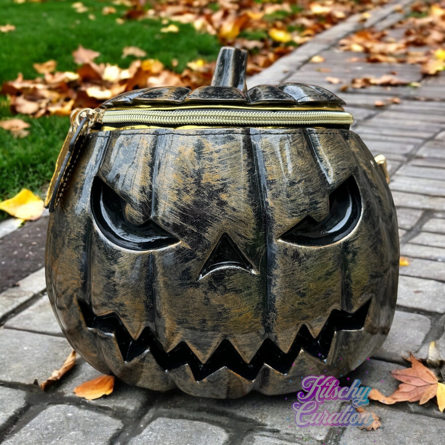 Jack-O-Lantern Pumpkin Purse