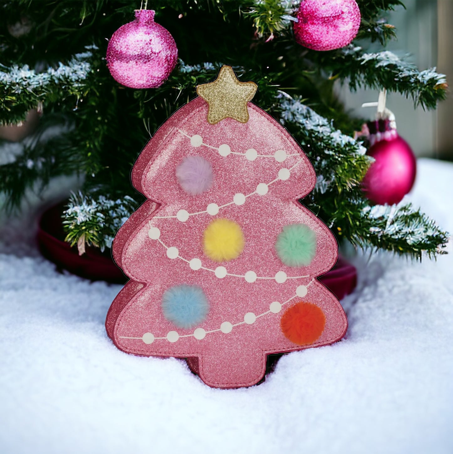 Candy Christmas Tree Crossbody