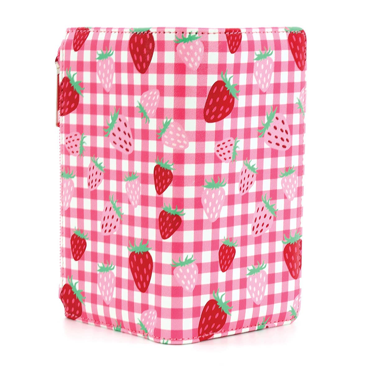 Strawberry Gingham Repeat Wallet